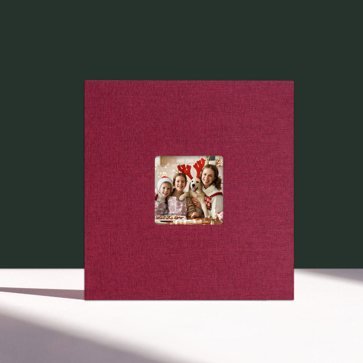 Vienrose Album Photo Autocollant 60 Pages Albums Photo DIY 10X15 Albums  Photo Souvenirs Couverture en Lin Cadeaux de Mariage Noël Valentin Cadeau