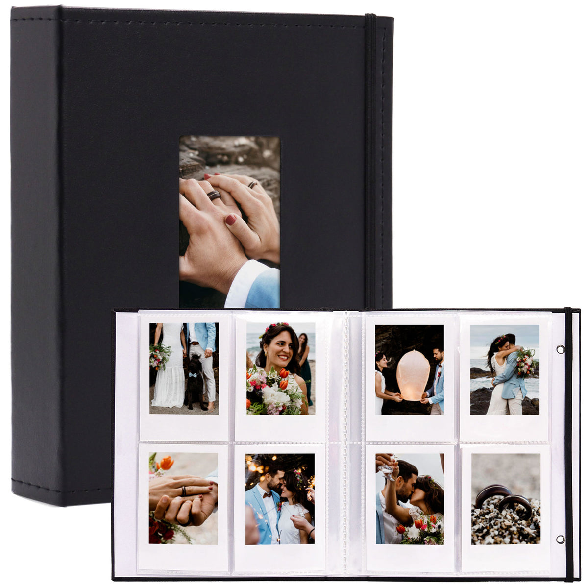 Polaroid Mini Album, Polaroid Mini 80 Photos Album, Fujifilm Instax Mini  Album, Polaroid Mini Travel Album, Genuine Leather Polaroid Albums 