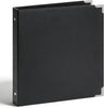 3 Ring Binder, PU Faux Leather Binder with Hard Cover, Metal Corner Guards & Interior Pockets