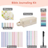 Bible Journaling Kit Highlighters and Pens 75 Bible Tabs Basic