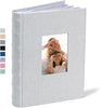 Linen Photo Album – 4x6 Photo Book with Slip-In Pockets