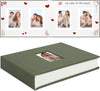 Polaroid Photo Album for 2x3 Instant Pictures, PU Leather Mini Photo Album with Memo Space