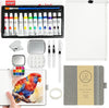 Watercolor Sketchbook – Linen Cover Travel Art Journal for Painting, Drawing & Sketching