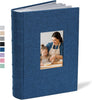 Linen Photo Album – 4x6 Photo Book with Slip-In Pockets
