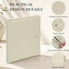 3-Ring Binder Organizer with Faux Leather Cover