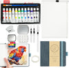 Watercolor Sketchbook – Linen Cover Travel Art Journal for Painting, Drawing & Sketching