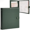 3-Ring Binder Organizer with Faux Leather Cover