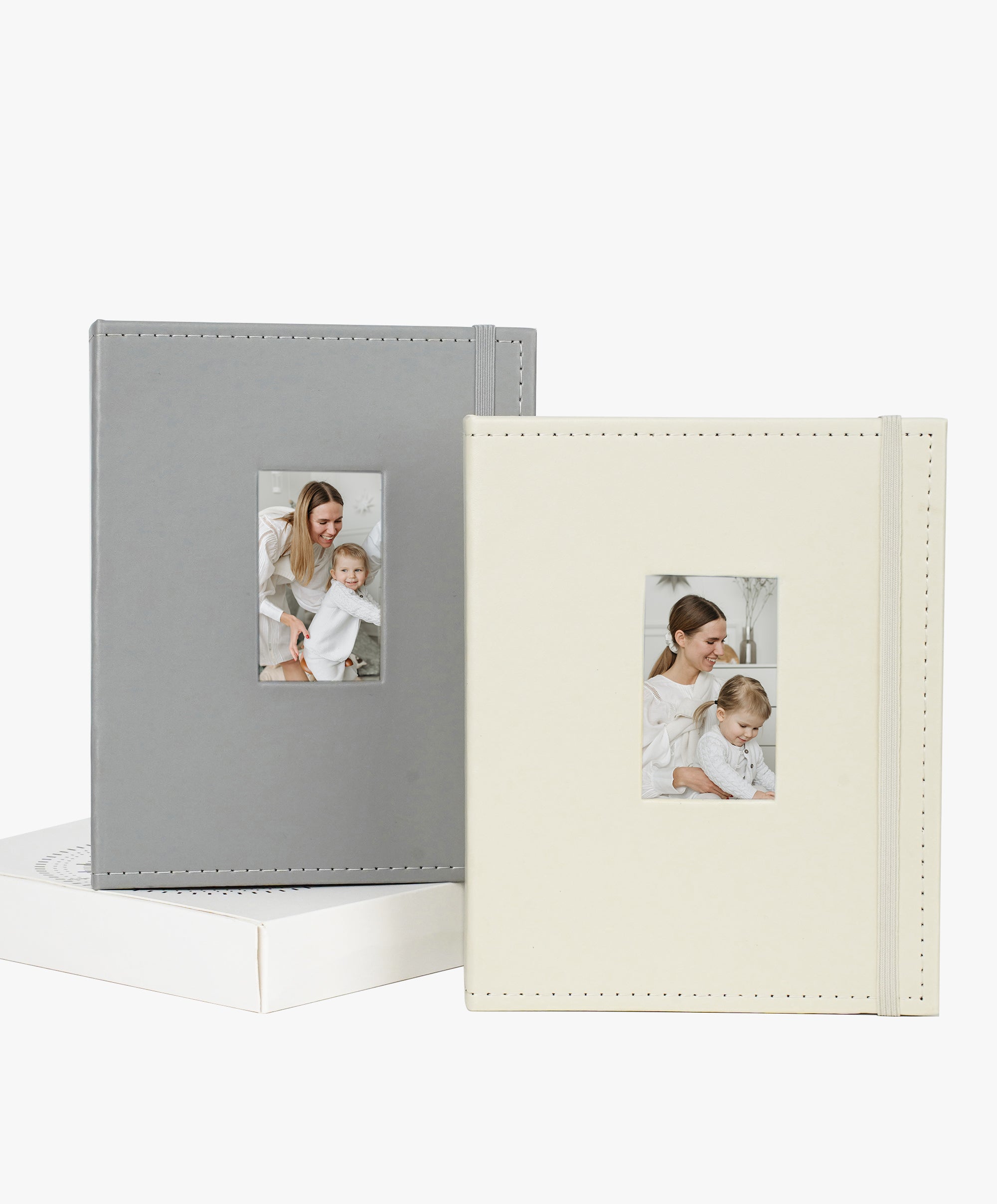 Linen Instax Mini Photo Album, Personalized Ring Binder for