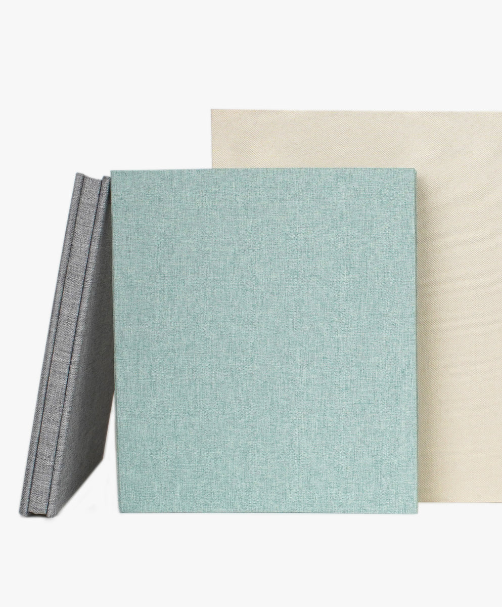 Classic Large Self Adhesive Photo Album Scrapbook Album - Linen Cover (Personalization Options Available)